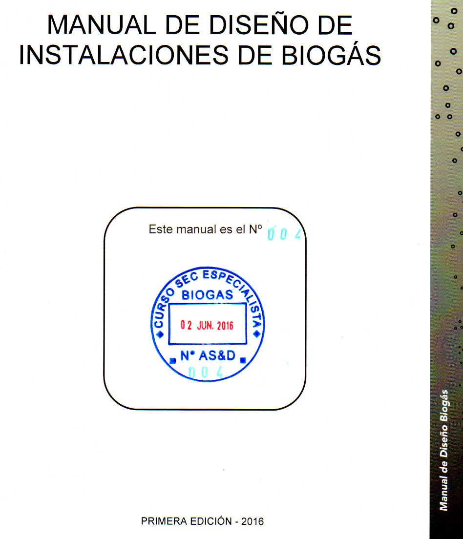 Manual de Diseño de Instalaciones de Biogás